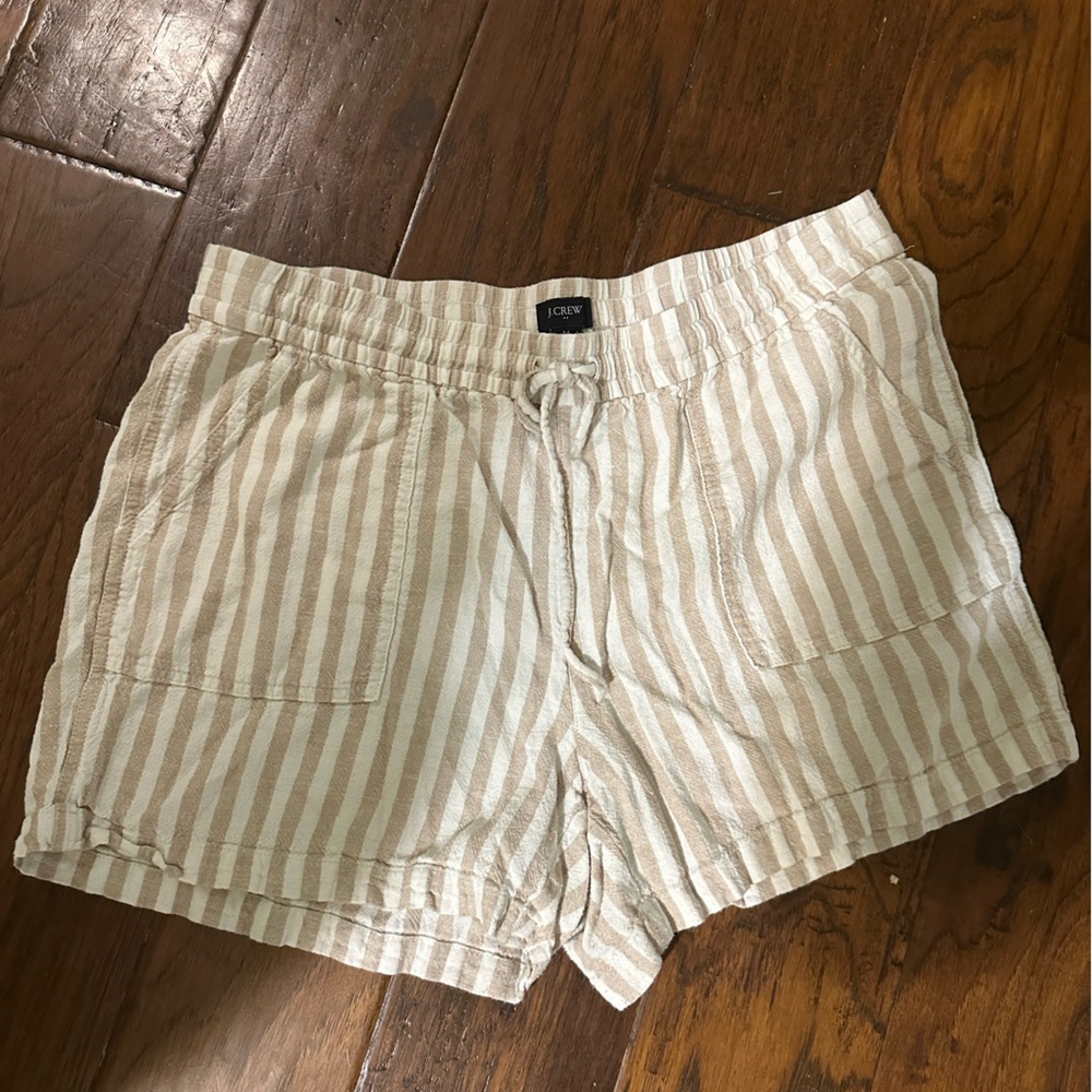 J. Crew Factory Women's Linen Drawstring Shorts